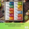 NaturaHeal Smart Protein Bar - Ultimate Variety Pack (12 Bars)